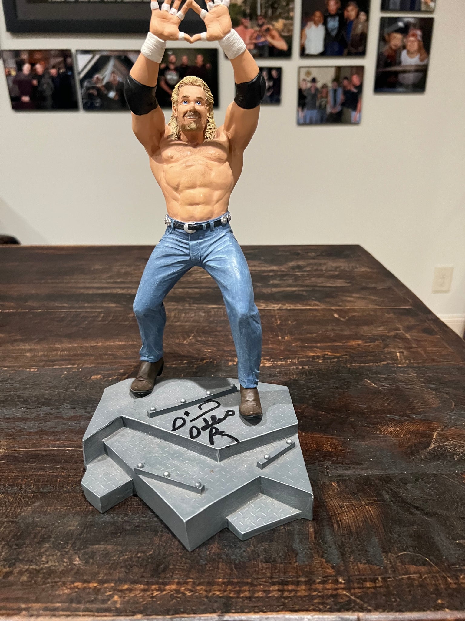 Signed DDP Cold Cast Porcelain Statue