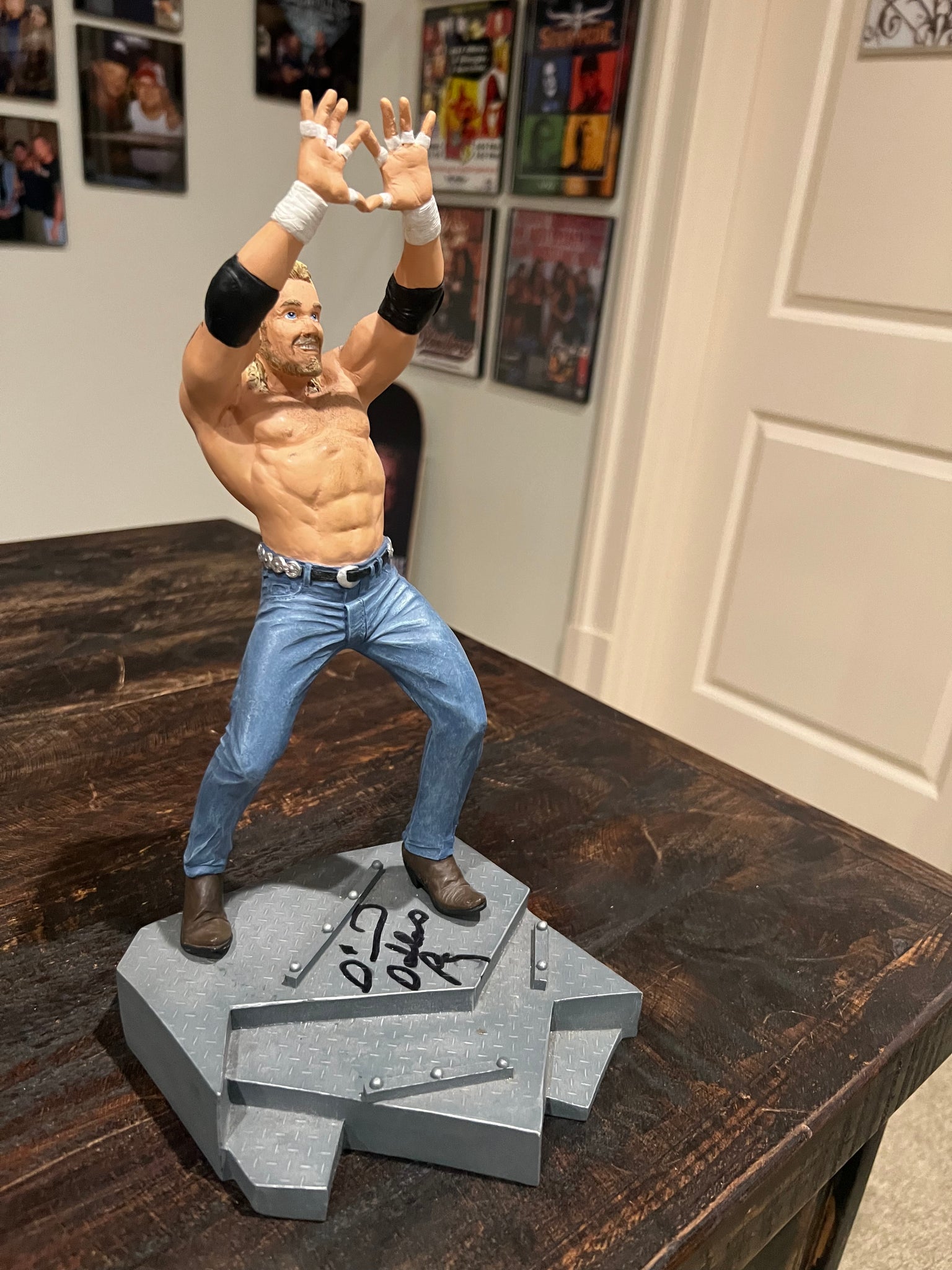 Signed DDP Cold Cast Porcelain Statue