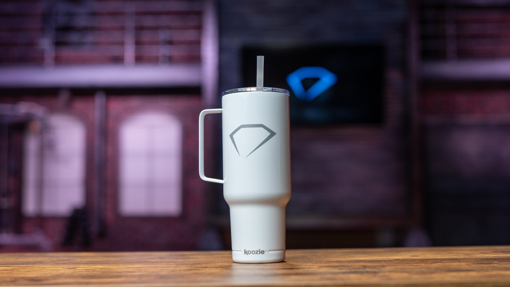 Diamond Tumbler 40oz Insulated with Lid - Engraved